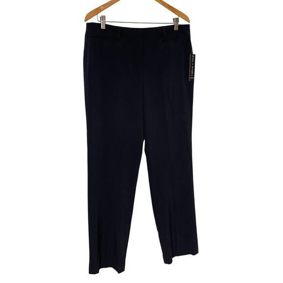 Zac and Rachel Stretch Dress Pants Navy Size 12 NWT - Picture 1 of 7
